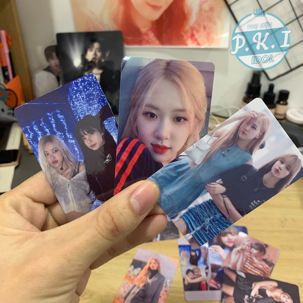 Bộ 18 Card Couple Lisa x Rosé - Card Đôi Sưu Tầm Đặc Biệt