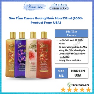 Sữa Tắm Caress Hương Nước Hoa 532ml (100% Product From USA)
