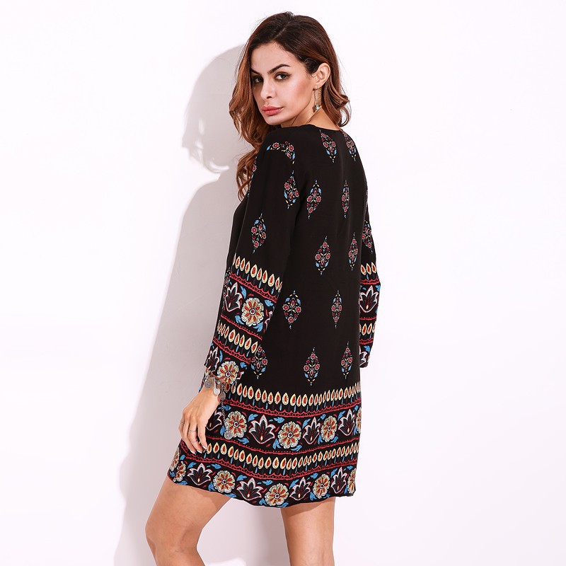 FREESHIP ĐƠN 99K_ Đầm đi biển in họa tiết hoa phong cách boho cho nữ | BigBuy360 - bigbuy360.vn