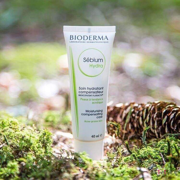 Kem dưỡng Bioderma Sebium Hydra - Kem dưỡng ẩm Bioderma cho da mụn 40ml