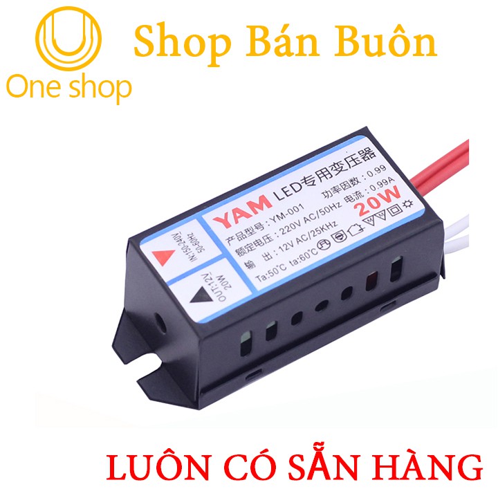 Bộ Chuyển Đổi Điện Áp MR16 In/Out 220VAC / 12VAC 50Hz 20W