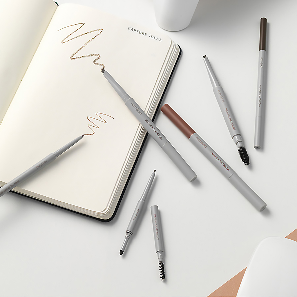 Bút kẻ lông mày trang điểm ROMAND 6 màu sắc tùy chọn chất lượng cao tiện lợi | BigBuy360 - bigbuy360.vn