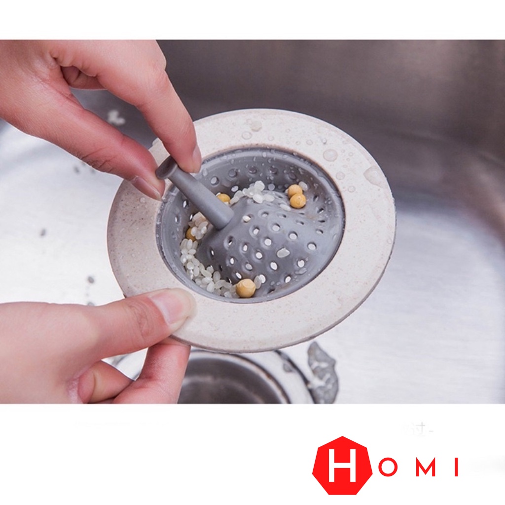 Phễu lọc rác [CHÍNH HÃNG], lọc đồ ăn thừa bồn rửa chén - Phễu lọc tóc, rác thải ống thoát nước nhà tắm toilet - Dhomi