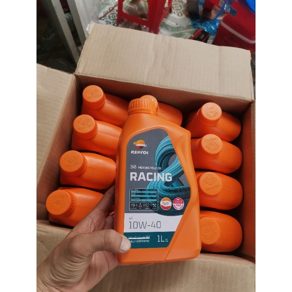 Nhớt Repsol Racing 10w40 mẫu mới