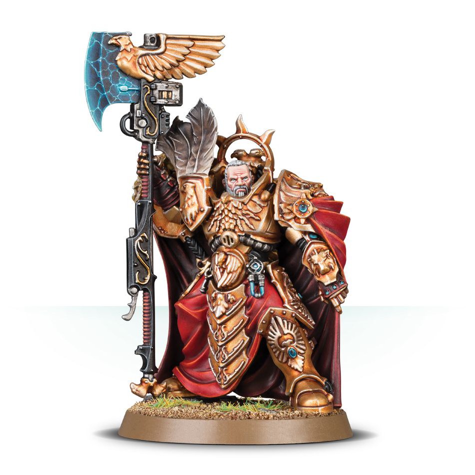 Mô hình nhân vật Warhammer CAPTAIN-GENERAL TRAJANN VALORIS
