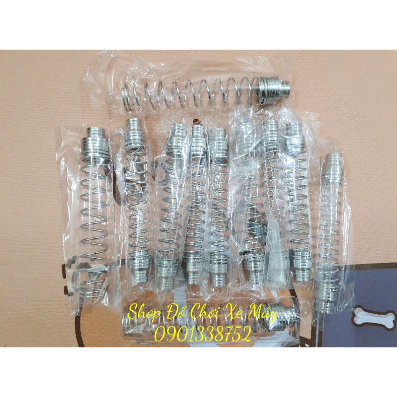 lò xo càng thắng inox gắn xe số và xe tay ga