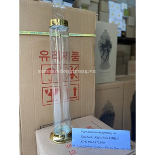 Bình thuỷ tinh ngâm rượu Hàn Quốc 2,5lit (hình trụ)