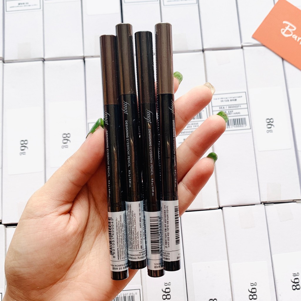 CHÌ KẺ MÀY 2 ĐẦU DESIGNING EYEBROW PENCIL FMGT mẫu mới -Full màu Số 4