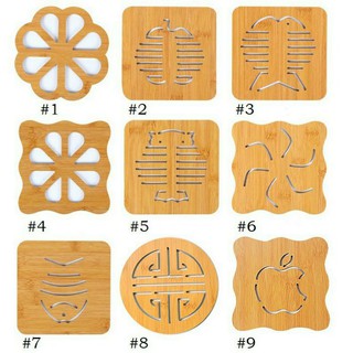 Miếng Lót Ly, Chén Bằng Gỗ