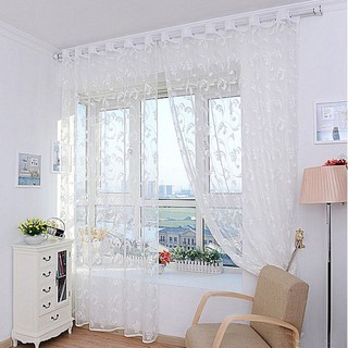 Rèm Cửa Sổ Vải Voan trắng