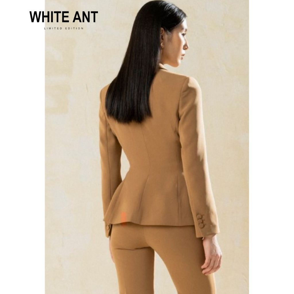 Áo Vest Công Sở Nữ WHITE ANT FIONA BAR Thiết Kế Phần Đuôi Áo Xòe Thắt Eo Tôn Dáng, Chất Liệu Cao Cấp Chống Xù 180500026