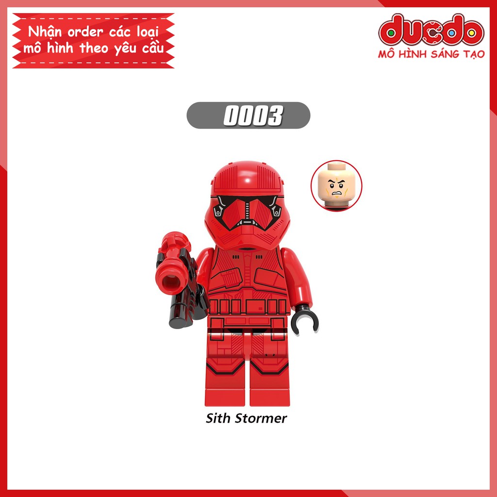 Minifigures các nhân vật trong Star War full trang bị - Đồ chơi Lắp ghép Xếp hình Mô hình Mini Iron Man G001-G008