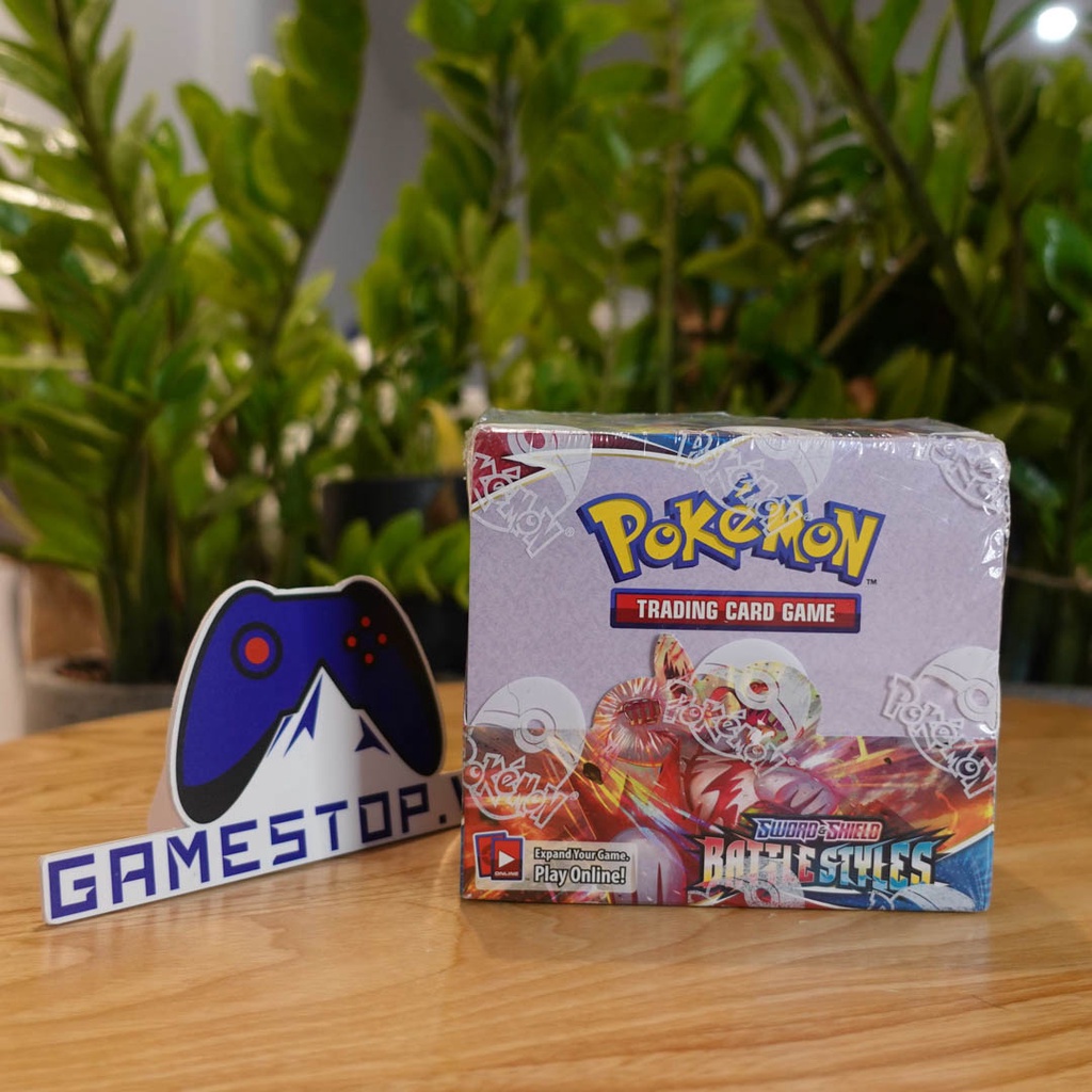 Bài Pokemon TCG Battle Styles Booster Pack Pokemon Sword and Shield Build Deck phiên bản tiếng Anh POKTCGUSBP01