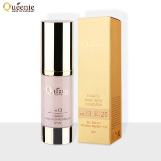 KEM NỀN TRANG ĐIỂM CHỐNG NẮNG SPF 25 PA++ QUEENIE 30ML - MỸ PHẨM HÀN QUỐC