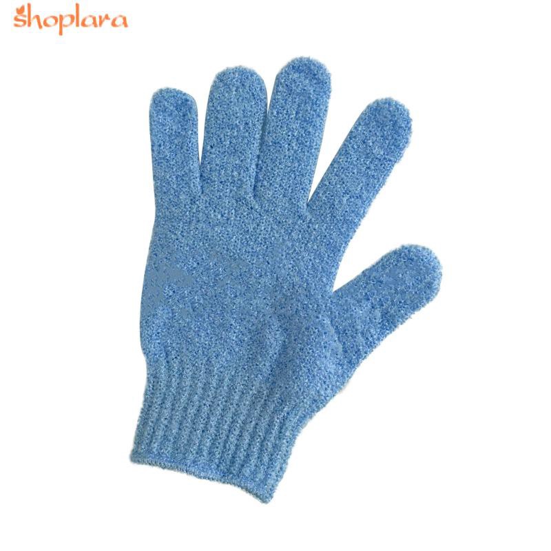 Bath Cleaning Gloves Skin Exfoliating Wash Towel Five-Finger Bath Shower