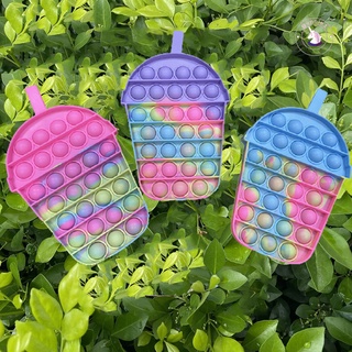 đẩy đồ chơi Pop It Fidget Đồ chơi nhấn nút giảm căng thẳng độc đáo