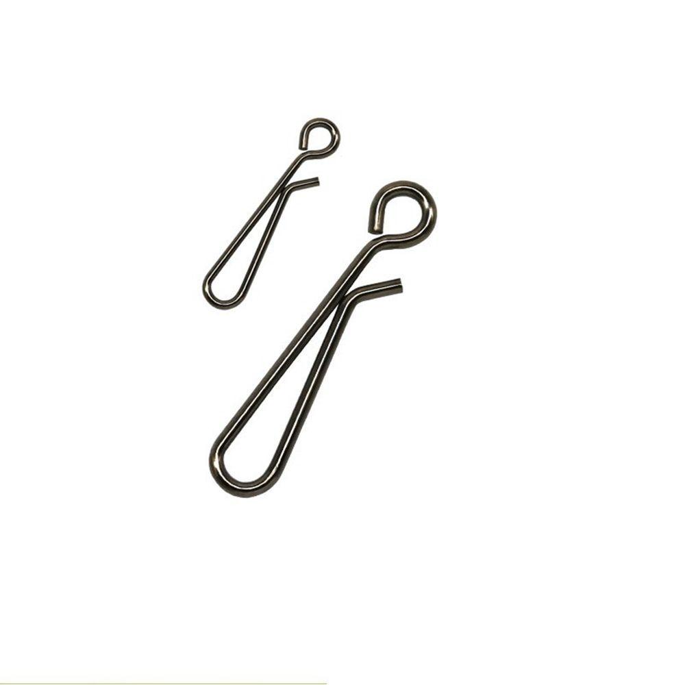 Set 50 Móc Nối Cần Câu Cá Bằng Thép Không Gỉ Chất Lượng Cao