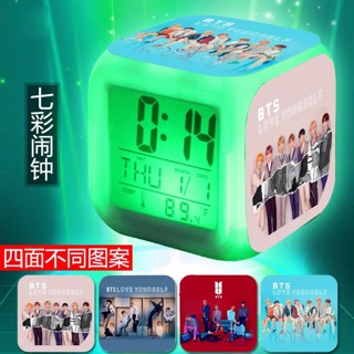 Đồng hồ báo thức đèn LED BTS Love Yourself ANSWER