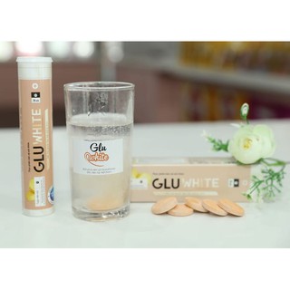 [CHÍNH HÃNG] GLUWHITE Viên Sủi Trắng Da Mờ Nám