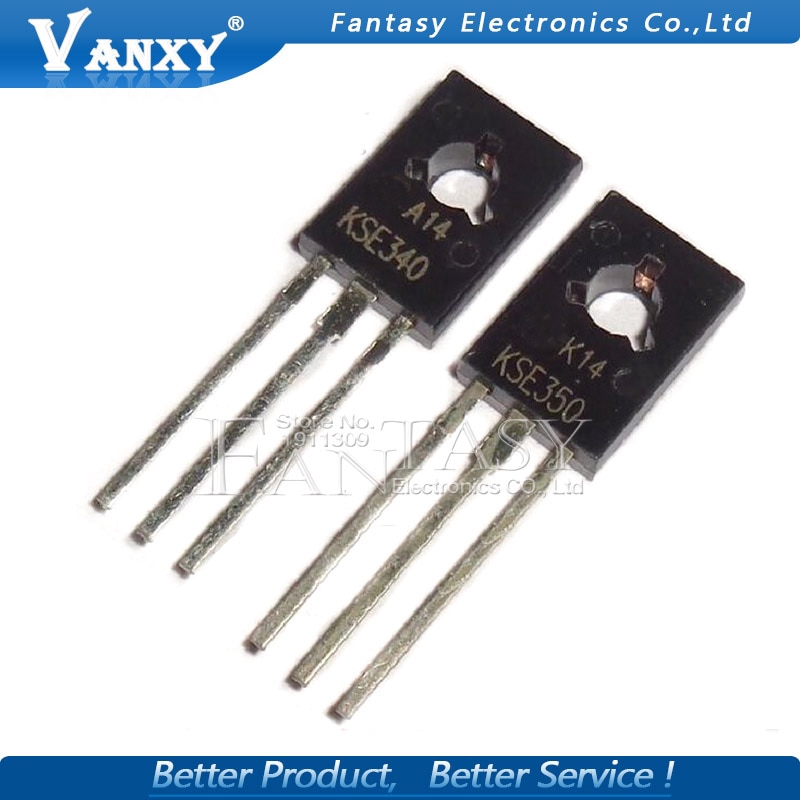 Bộ 10 Linh Kiện Bán Dẫn Mje340 + 5 Cái Mje350) To-126 Kse340 Kse350 To126 | BigBuy360 - bigbuy360.vn
