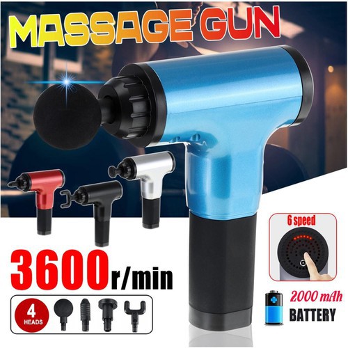 Máy massage cầm tay - Có bảo hành - máy massage toàn thân 6 chế độ tính năng pin sạc trị liệu nhức mỏi - Video thật