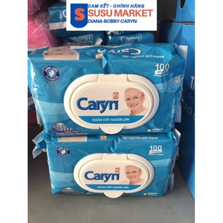 (CARYN CHÍNH HÃNG) Khăn Ướt CARYN 100 Tờ