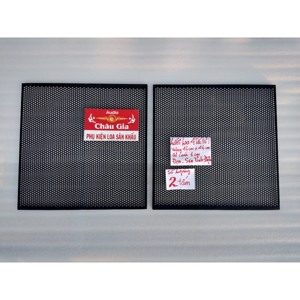 Lưới loa 46cm x 46cm 2 tấm Audio Châu Gia