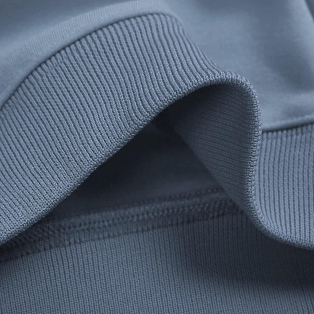 Áo sweater GẤU 194 vải nỉ thu đông co dãn, dày dặn mềm mịn form rộng phong cách Unisex full màu - Trơn SW