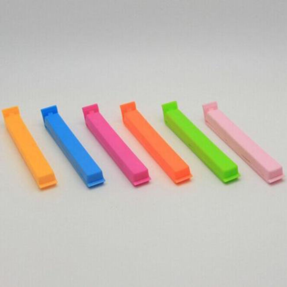 30pcs Random Color Supplies Seal Clamp Food Bag Clip Storage Tool Plastic