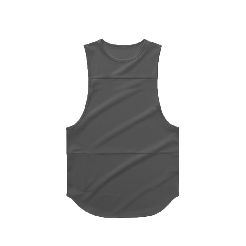 Vest Muscle Shirt Workout Mesh Musculation Fitness Singlets Sleeveless Mens Tank Top Gym Stringer Clothing Bodybuilding