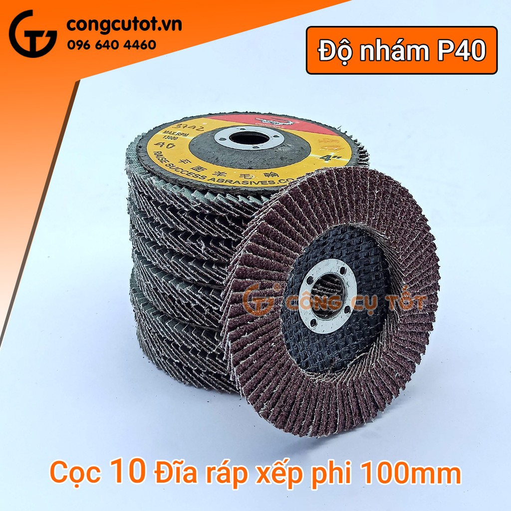 Cọc 10 Đĩa ráp xếp Φ100mm