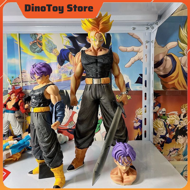 Mô hình Trunks 2 đầu thay thế chiều cao 42cm - Dragon Ball siêu đẹp