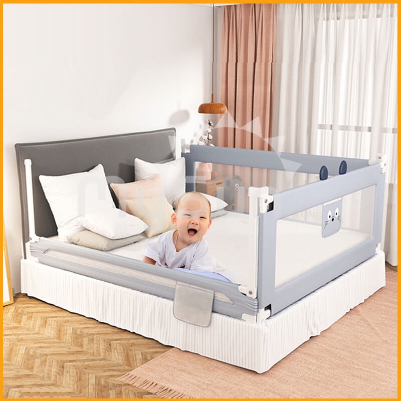 Thanh Chắn Giường Thông Minh Cho Bé -  Đủ loại 1m6, 1m8, 2m, 2m2 - SL 1 TẤM