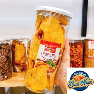 Snack khoai tây bơ trứng muối