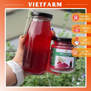 Bột Củ Dền Đỏ Nguyên Chất 100% - Chống Ung Thư, Bổ Gan, Tốt Cho Tim - Vietfarm