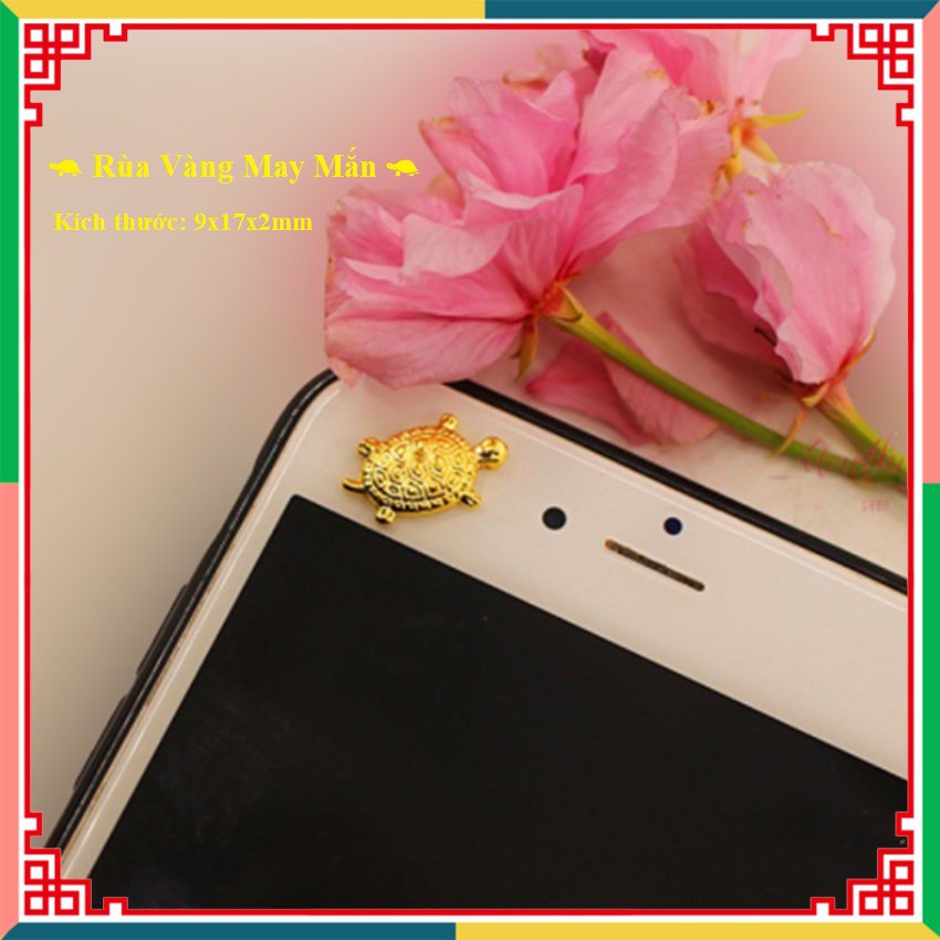 Rùa Vàng May Mắn | Kim Quy ASAKUSA vật phẩm phong thủy trong ví, ốp điện thoại để tiền vào như nước, giàu có, may mắn | BigBuy360 - bigbuy360.vn