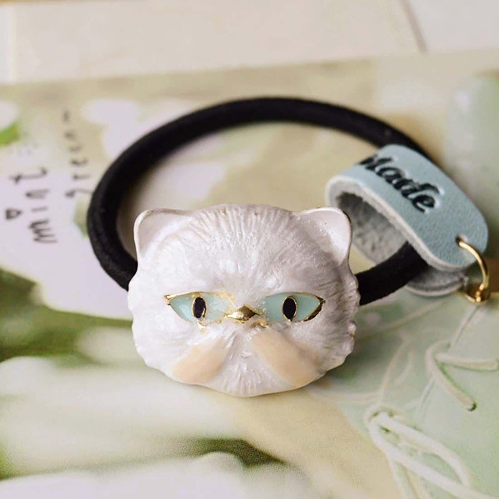 Dây Cột Tóc Hình Thỏ / Mèo / Cáo Dễ Thương