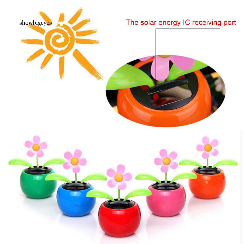 Sge_solar Dép Xỏ Ngón Hình Hoa Lá Nhảy Múa Tháo Rời Bảng Điều Khiển Xe Hơi Quà Tặ