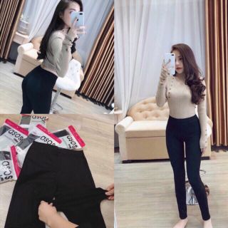Quần leggings nâng mông dài