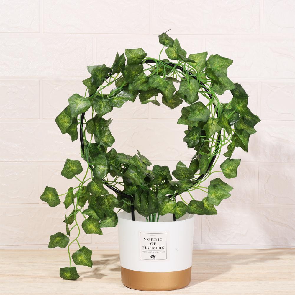 Giá Đỡ Cây Cảnh Hình Tròn Bằng Sắt Hình Trái Tim Trang Trí Sân Vườn