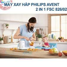 Máy Hấp Và Xay Thức Ăn 4 trong 1 Philips Avent