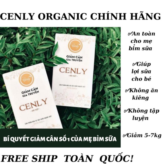 GIẢM CÂN GIA TRUYỀN CENL💎[ FREE SHIP ]💎HÀNG CHÍNH HÃNG 100%.🍀