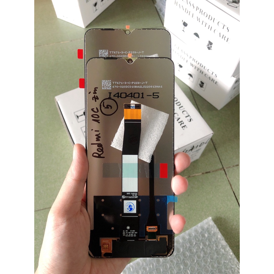 Xiaomi Redmi 10C / Poco C40 - Màn Hình Nguyên Bộ Zin New Màu Đen