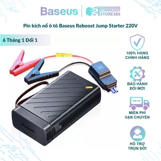 Pin kích nổ ô tô Baseus Reboost Jump Starter 220V