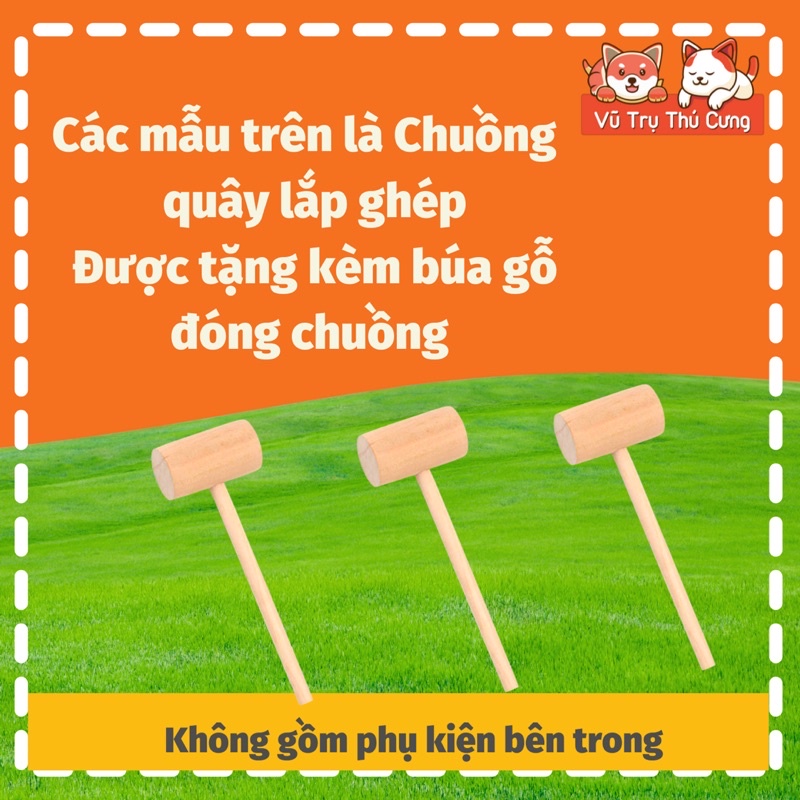 Chuồng quây cho Chó nhiều mẫu, lắp ghép nhanh chóng tiện lợi