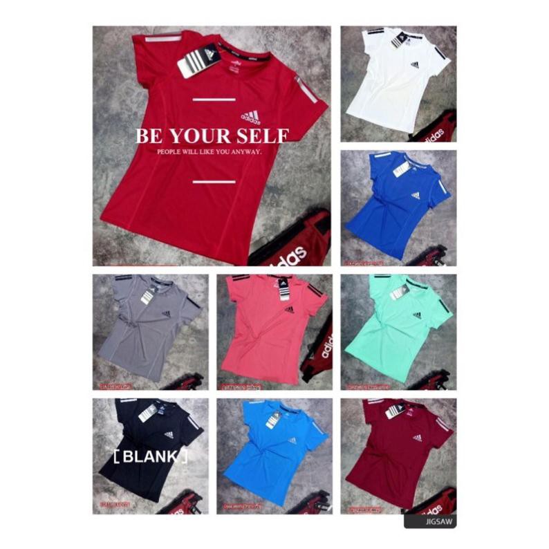 Freeship tất cả các sản phẩm từ 50k - Áo thun nữ tập gym, Áo thể thao nữ, vải Trơn thun lạnh cao cấp | BigBuy360 - bigbuy360.vn