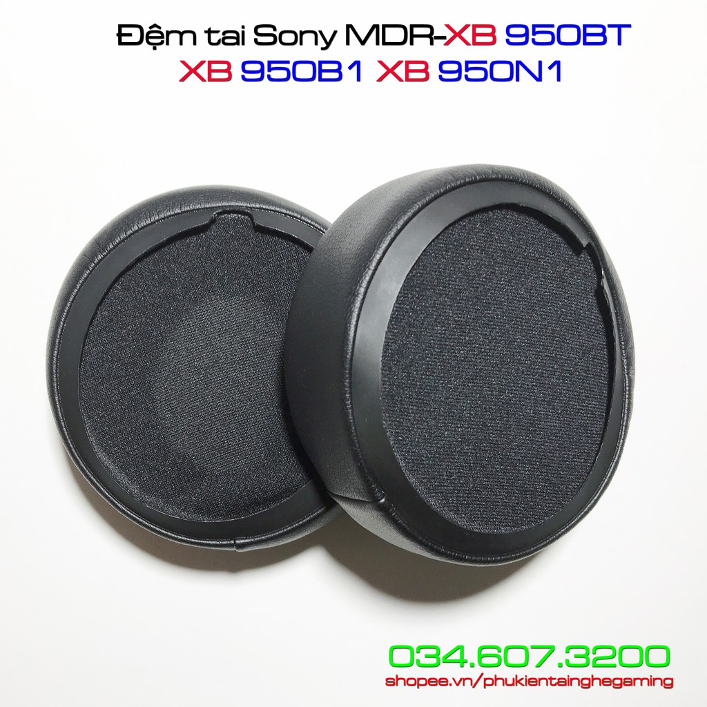 [Mã ELFLASH5 giảm 20K đơn 50K] Đệm tai da cho Sony XB950BT XB950B1 XB950N1 | BigBuy360 - bigbuy360.vn