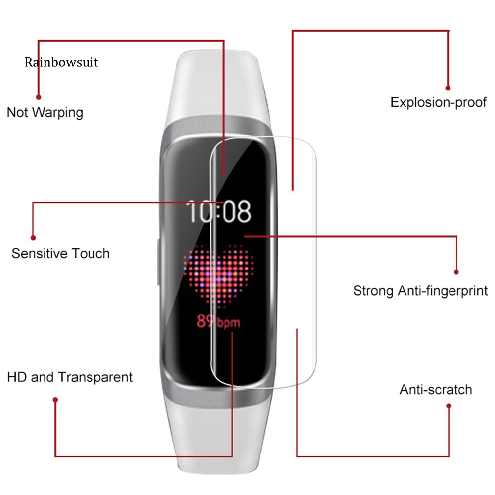 Set 3 Miếng Dán Cường Lực Chống Trầy Xước Bảo Vệ Màn Hình Cho Samsung Galaxy Fit E