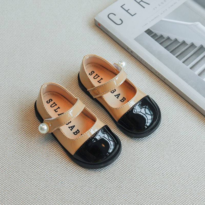 Giày Búp Bê Cho Bé – Giày Bệt Bé Gái Da Bóng Siêu Mềm Đế Êm Phong Cách Hàn Quốc Bé Gái 1-5 Tuổi M090