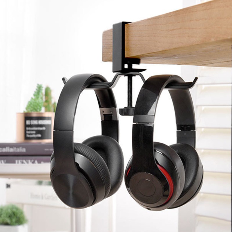 Giá đỡ treo tai nghe gắn tường bằng hợp kim nhôm tiện dụng